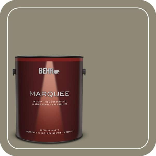 BEHR PREMIUM PLUS #780D-6 Witch Hazel Flat Low Odor & Primer (4)