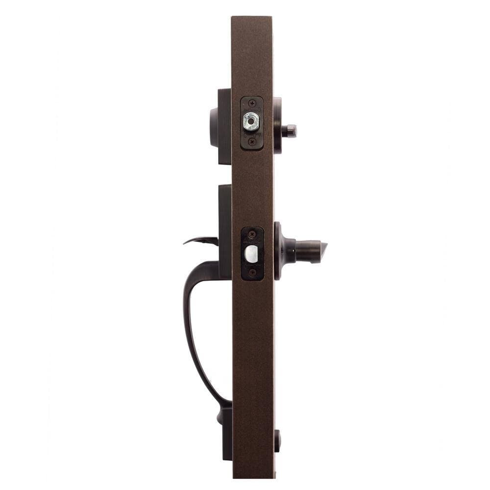 Copper Creek Fashion Tuscan Bronze Door Handleset and Waverlie Lever Trim (3)
