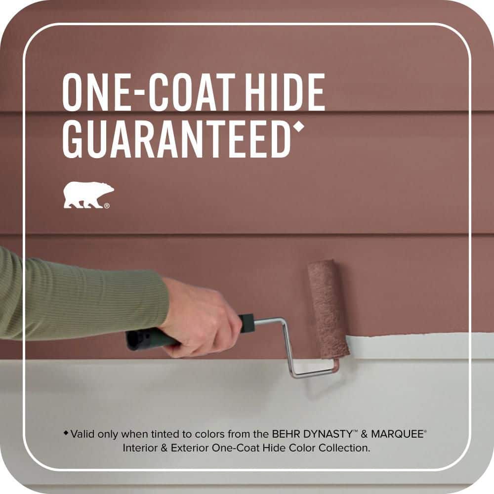 BEHR MARQUEE 1 gal. #MQ1-20 Rust Flat Exterior Paint & Primer (3)
