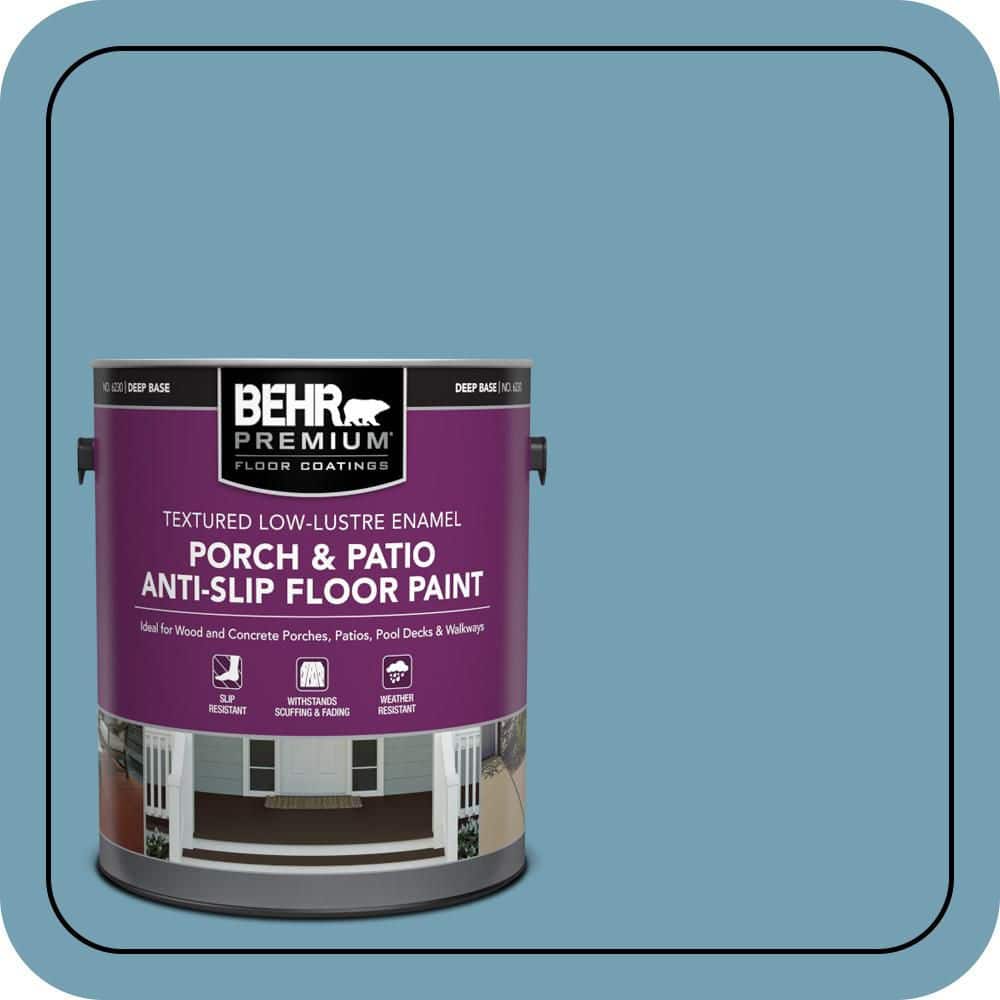 BEHR PREMIUM #S480-4 Low-Lustre Enamel Interior/Exterior Porch and Patio Floor Paint (1)
