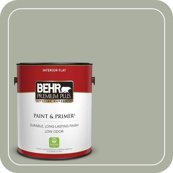 BEHR PREMIUM PLUS #ICC-67 Meditation Enamel & Primer Color Sample (2)