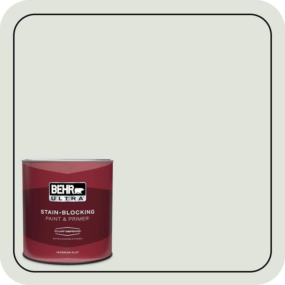 BEHR ULTRA 1 qt. #QE-41 Frostproof Extra Durable Flat Interior Paint & Primer