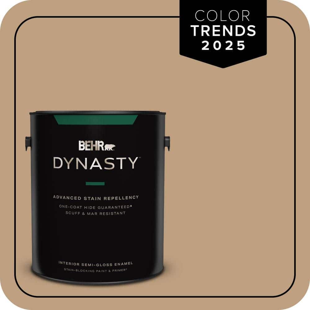BEHR DYNASTY 1 gal. #N270-4 Oxford Street One-Coat Hide Semi-Gloss Enamel Interior Stain-Blocking Paint & Primer