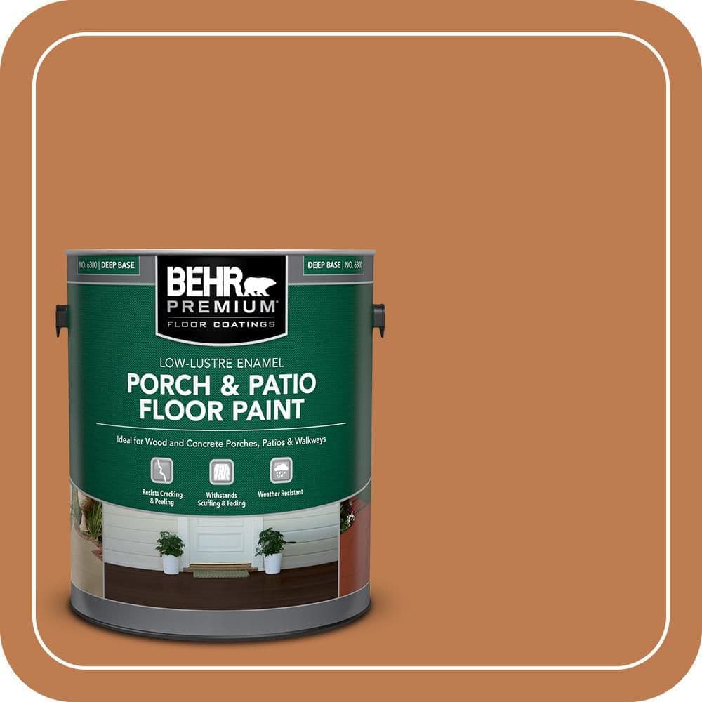 BEHR PREMIUM #MS-11 Low-Lustre Enamel Interior/Exterior Porch and Patio Floor Paint (1)