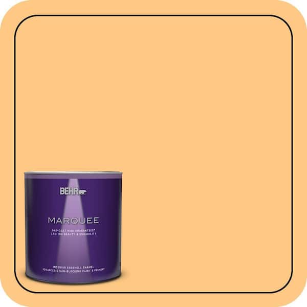 BEHR PREMIUM PLUS #290B-5 Torchlight Interior/Exterior Paint & Primer Color Sample (3)