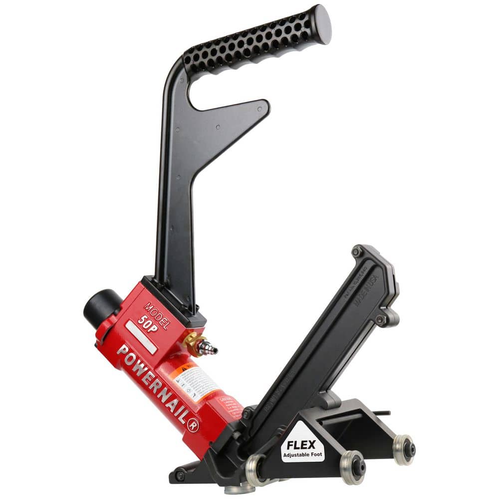 POWERNAIL Pneumatic 18-Gauge Flex Power Roller Hardwood Flooring L-Cleat Nailer (3)