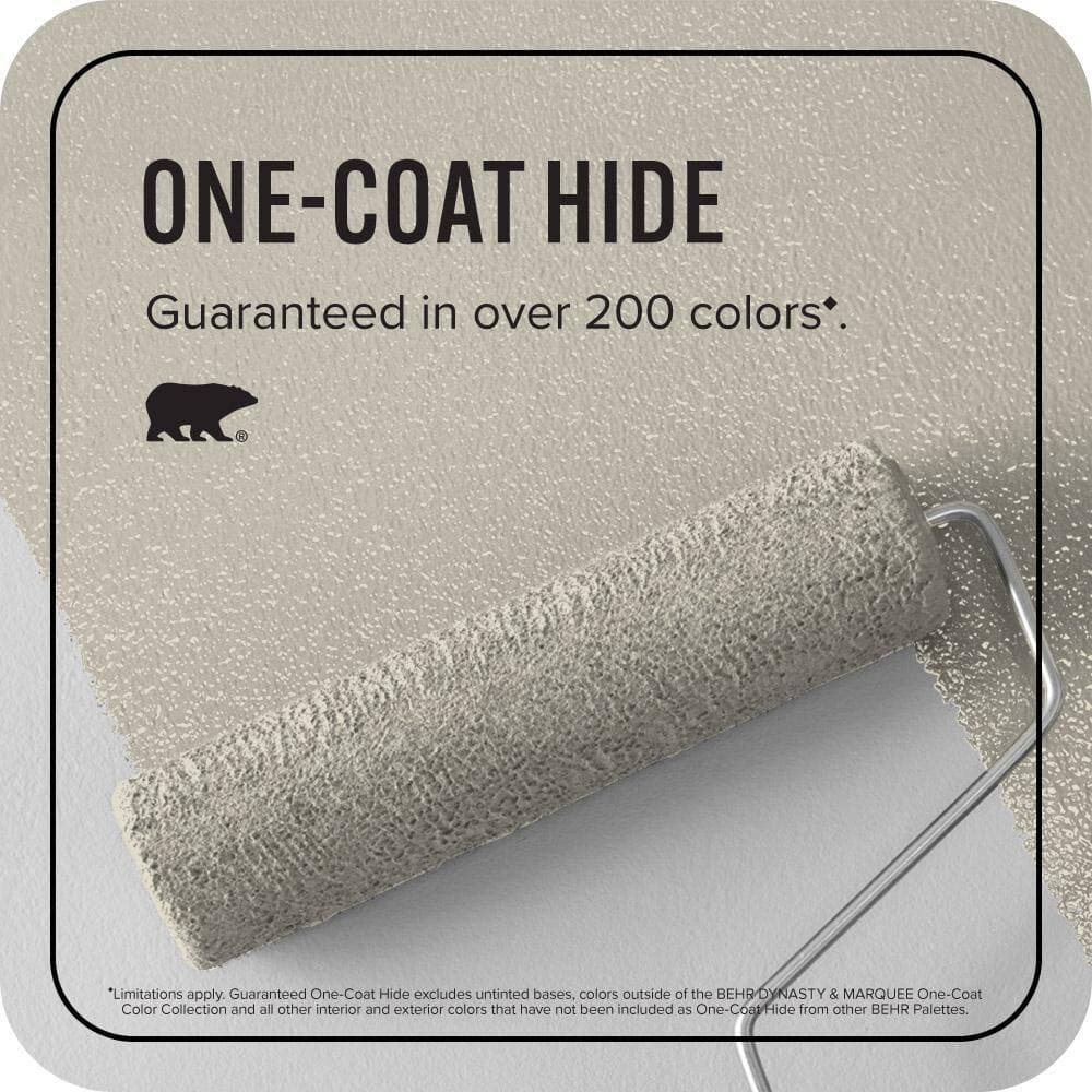 BEHR MARQUEE 1 gal. #BWC-27 Alpaca Blanket Ceiling Flat Interior Paint & Primer (2)