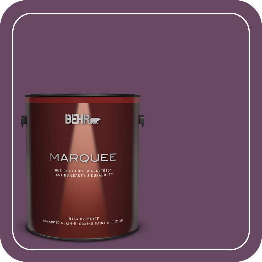 BEHR MARQUEE 1 gal. #680D-7 Bunchberry Matte Interior Paint & Primer