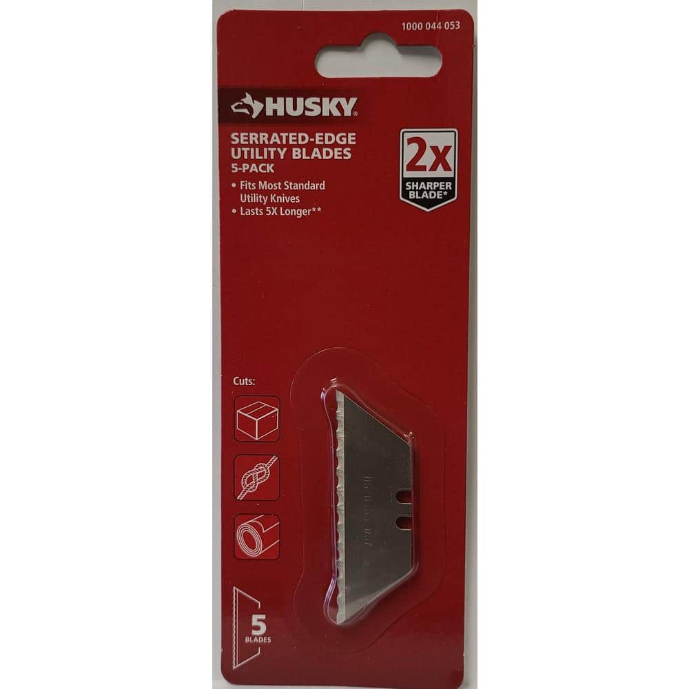 Husky Serrated Blade (5-Pack) (3)
