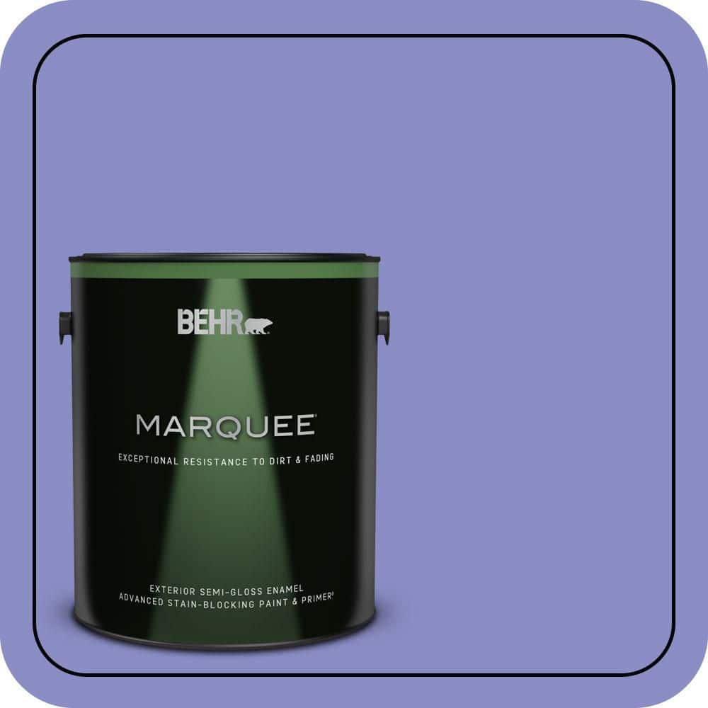 BEHR MARQUEE 1 gal. #P550-5 Carriage Ride Semi-Gloss Enamel Exterior Paint & Primer
