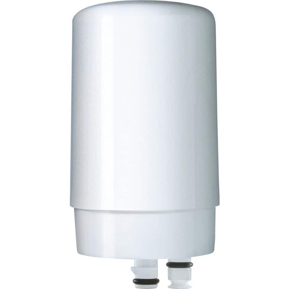 Brita Elite Faucet Mount System Replacement Water Filters White, BPA Free, Reduces Lead (3)