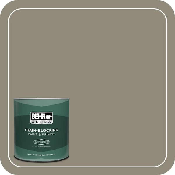 BEHR PREMIUM PLUS #PPF-43 Shady Oak Flat Low Odor & Primer (3)