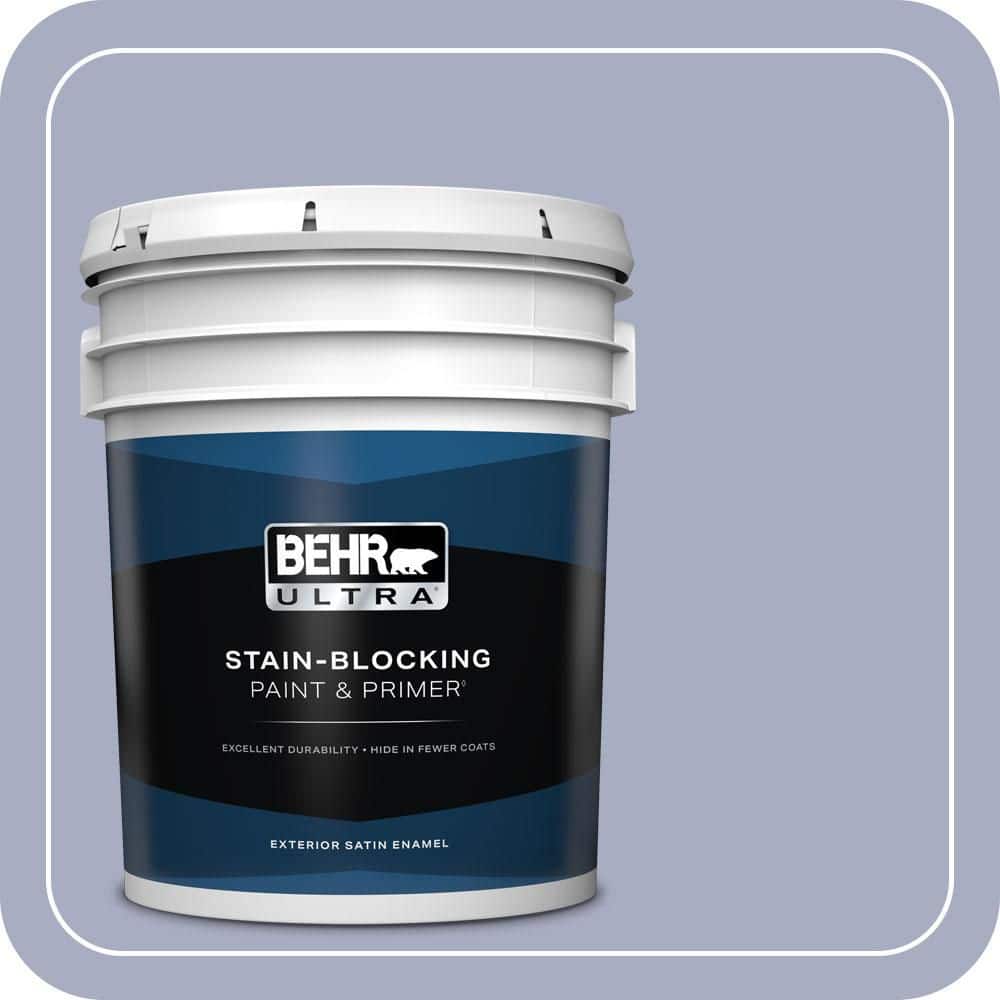 BEHR ULTRA 5 gal. #MQ5-13 Upscale Satin Enamel Exterior Paint & Primer