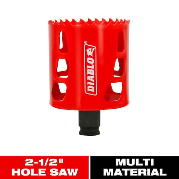 DIABLO 2-1/2 in. Bi-Metal Hole Saw with 2-3/8 in. Cutting Depth (2)