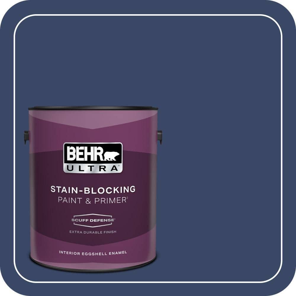 BEHR ULTRA 1 gal. #MQ5-14 Bon Nuit Extra Durable Eggshell Enamel Interior Paint & Primer