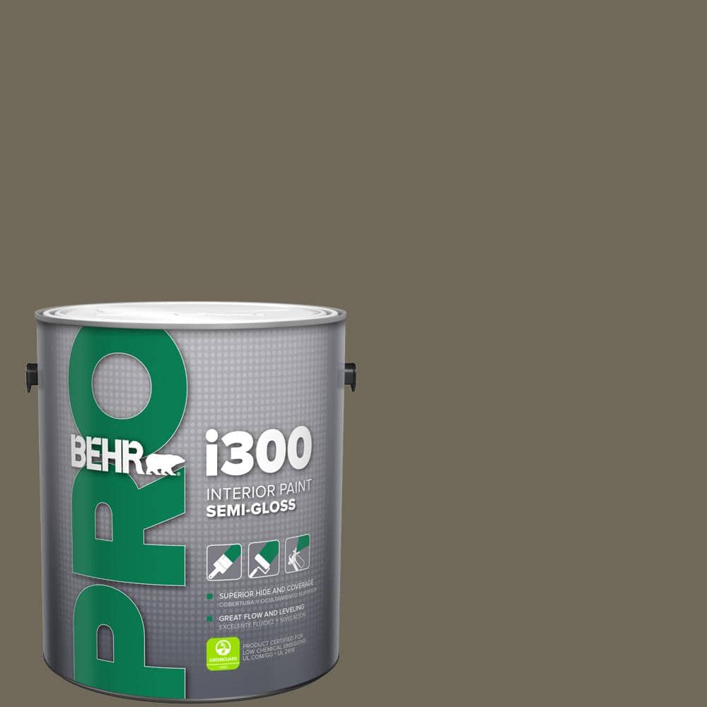 BEHR PRO 1 gal. #770D-6 Sandwashed Driftwood Semi-Gloss Interior Paint