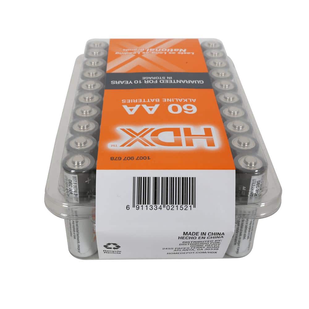 HDX AA Alkaline Battery (4)