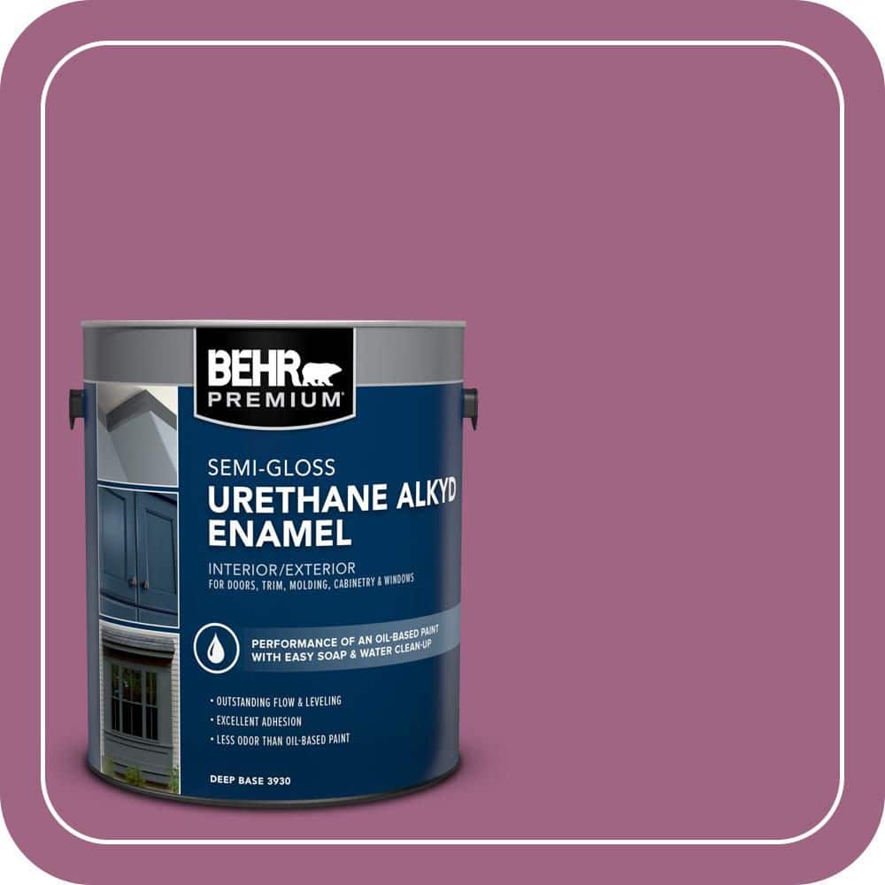 BEHR PREMIUM 1 gal. #M120-6 Love Poem Urethane Alkyd Semi-Gloss Enamel Interior/Exterior Paint
