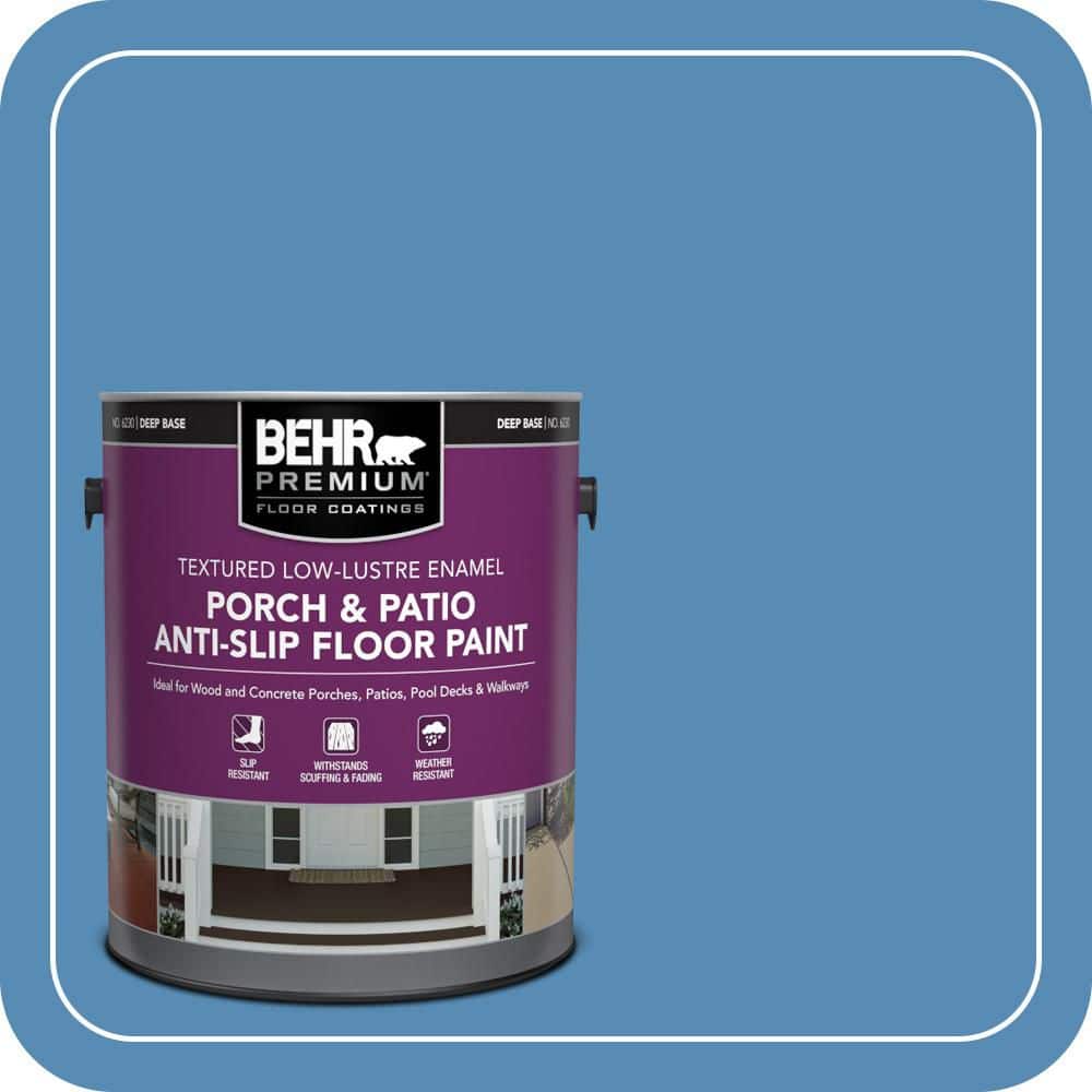 BEHR PREMIUM #M520-5 Low-Lustre Enamel Interior/Exterior Porch and Patio Floor Paint (1)