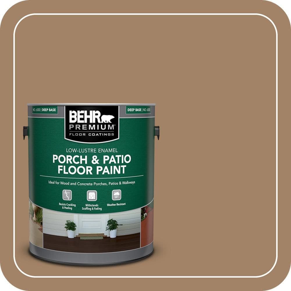 BEHR PREMIUM #280F-5 Textured Low-Lustre Enamel Interior/Exterior Porch and Patio Anti-Slip Floor Paint (1)