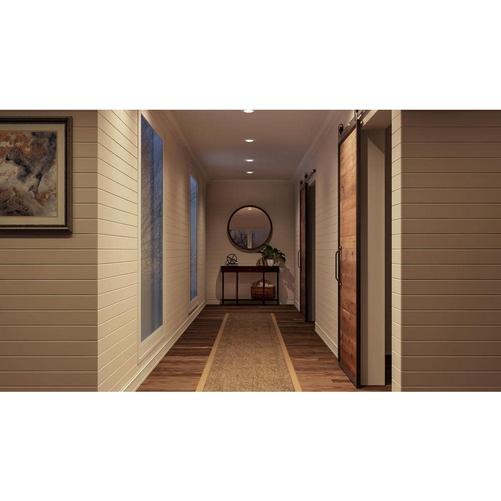 HALO 301 Series 6 in. White Recessed Ceiling Light Open Splay Trim (3)