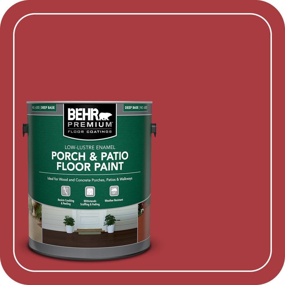 BEHR PREMIUM #S-G-160 Textured Low-Lustre Enamel Interior/Exterior Porch and Patio Anti-Slip Floor Paint (1)