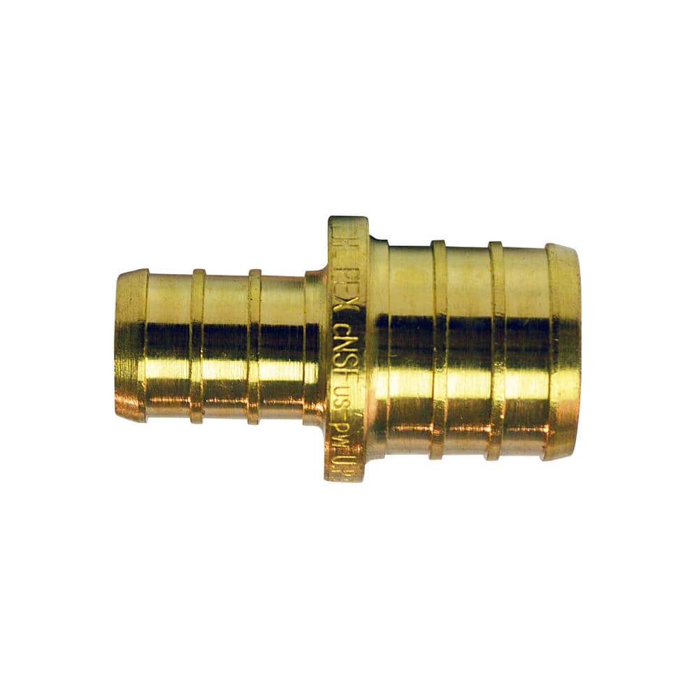Apollo 3/4 in. x 1/2 in. Brass PEX-B Barb Reducing Coupling (1)