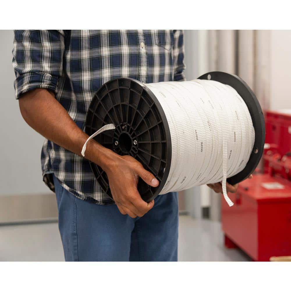 Gardner Bender 3/4 in. x 3000 ft. Measure/Pulling Tape Mule Webbing, 2500 lbs. Strength (2)