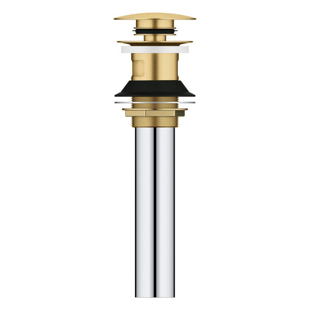 GROHE Universal Bathroom Sink Pop-Up Drain with Overflow in Brushed Gold (3)