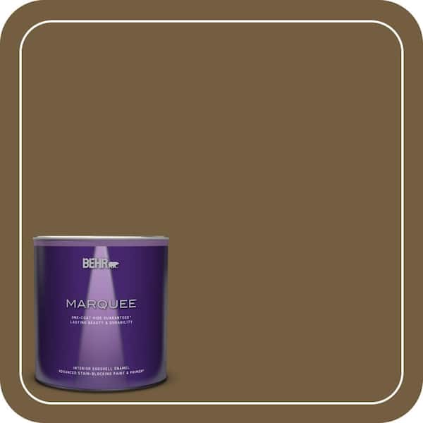BEHR PREMIUM PLUS 1 gal. #300F-7 Centaur Semi-Gloss Enamel Low Odor Interior Paint & Primer (2)