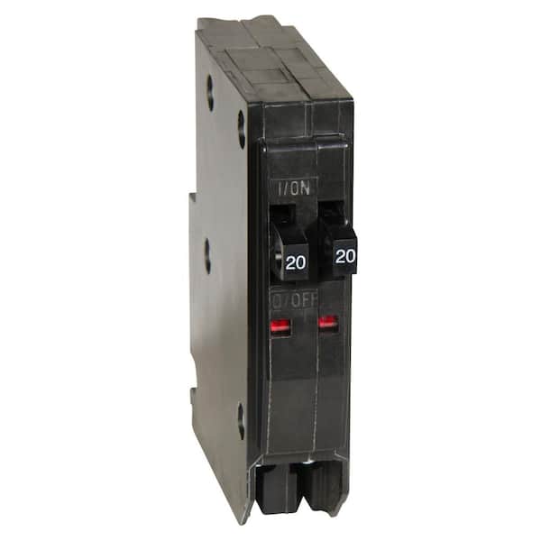 Square D QO 2-20-Amp Single-Pole Class CTL Tandem Circuit Breaker (QOT2020CP) (2)