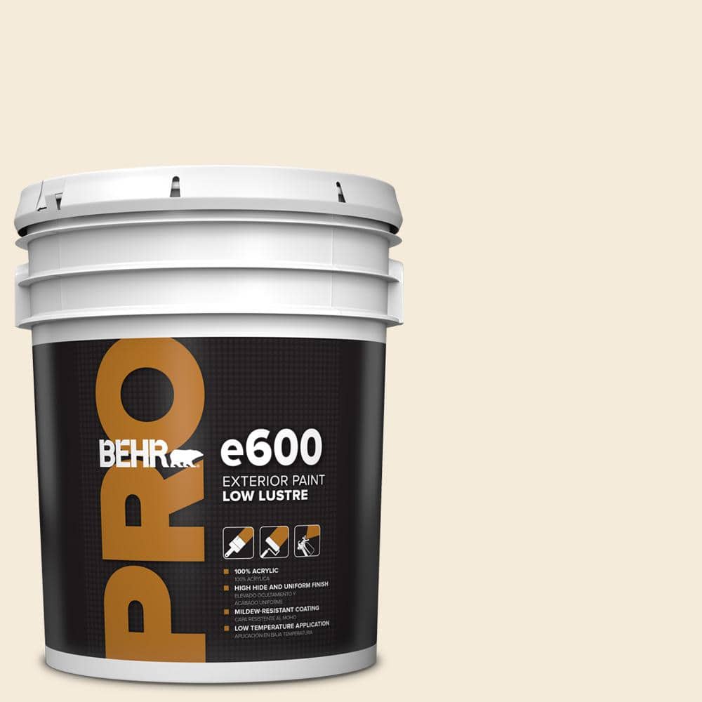 BEHR PRO 5 gal. #BWC-02 Confection Low Luster Exterior Paint