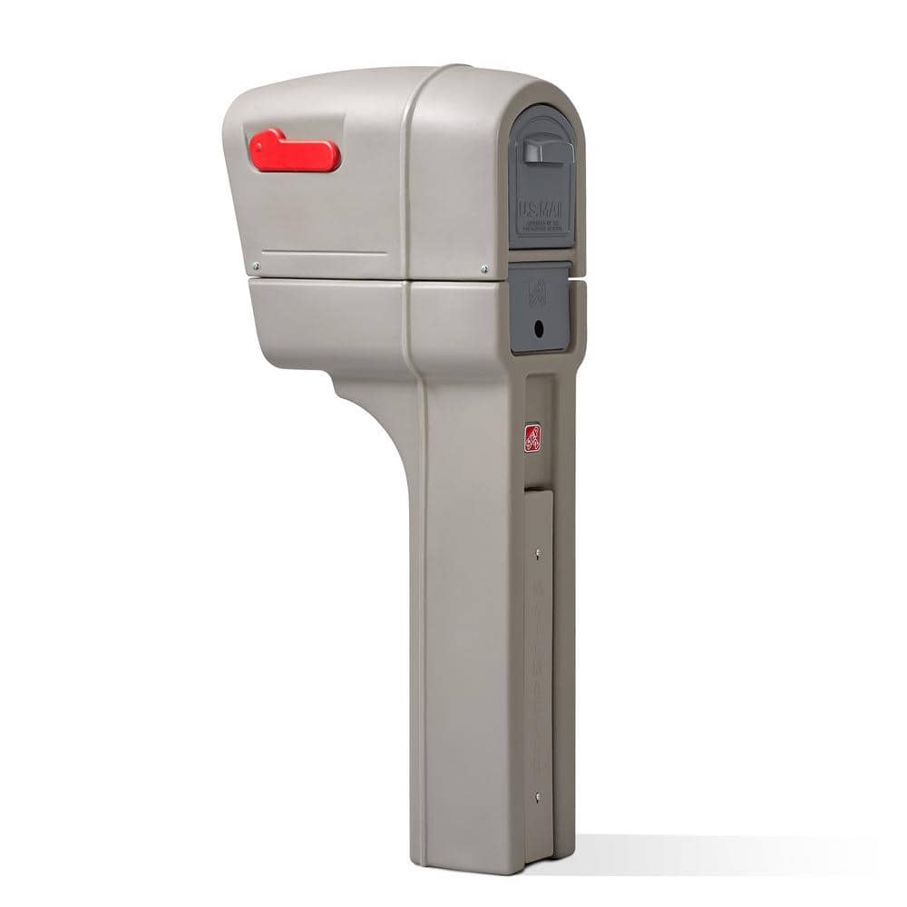 Step2 Stone Gray MailMaster Plus Mailbox (2)