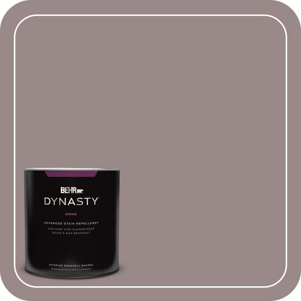 BEHR DYNASTY 1 qt. #MQ1-37 Fashion Week One-Coat Hide Eggshell Enamel Interior Stain-Blocking Paint and Primer