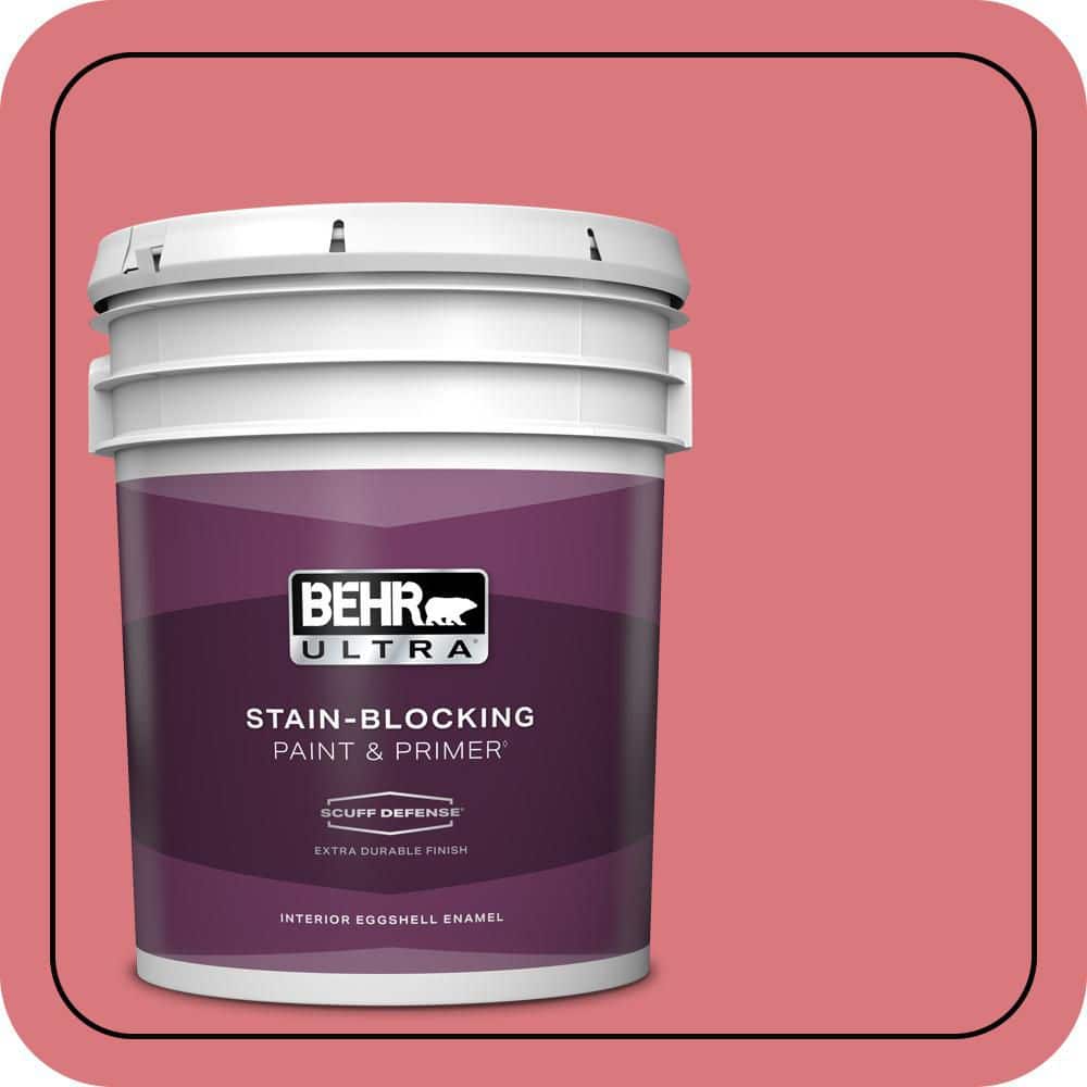 BEHR ULTRA 5 gal. #P160-4 Juicy Details Extra Durable Eggshell Enamel Interior Paint & Primer