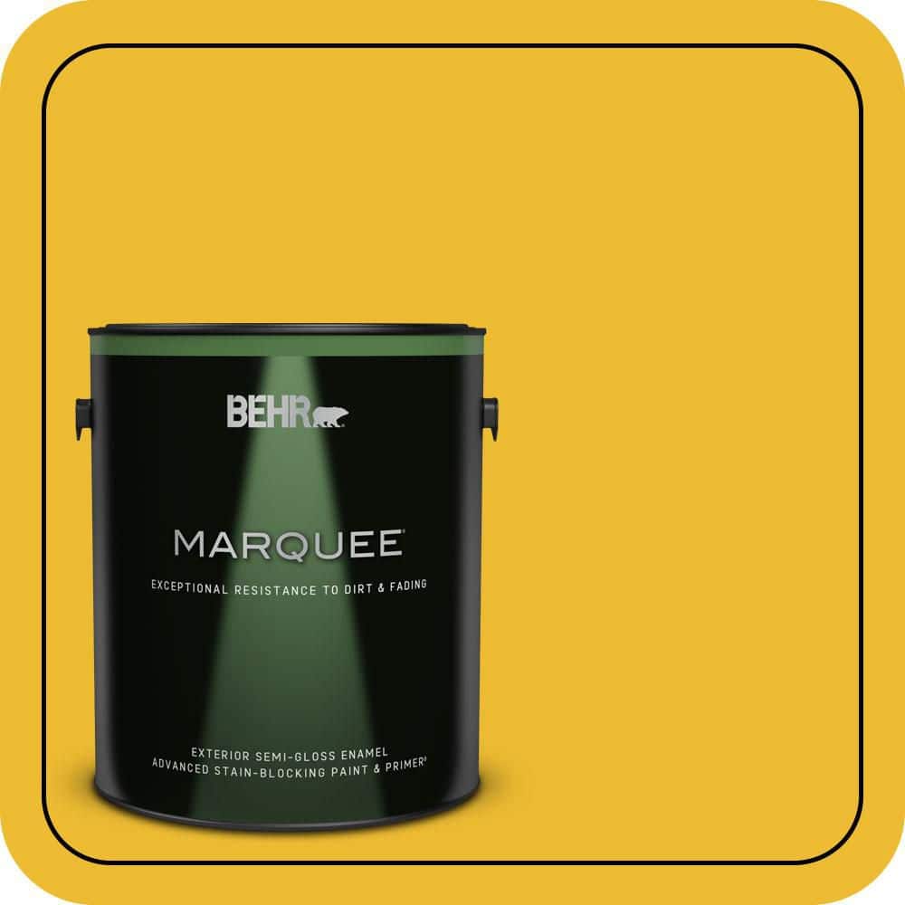 BEHR MARQUEE 1 gal. #T11-11 Lizard Breath Semi-Gloss Enamel Exterior Paint & Primer