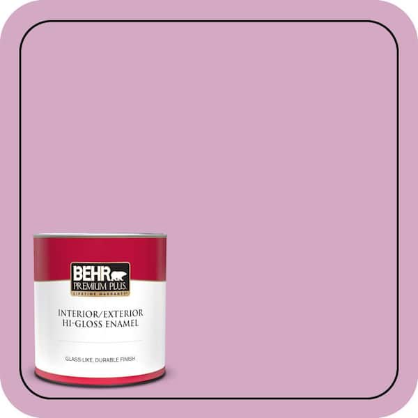 BEHR PREMIUM PLUS #M120-4 Heart to Heart Enamel Interior Stain-Blocking Paint and Primer (3)