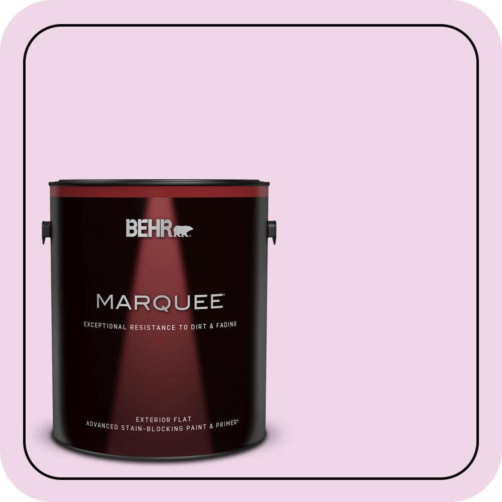 BEHR MARQUEE 1 gal. #P110-1 All Made Up Flat Exterior Paint & Primer (1)