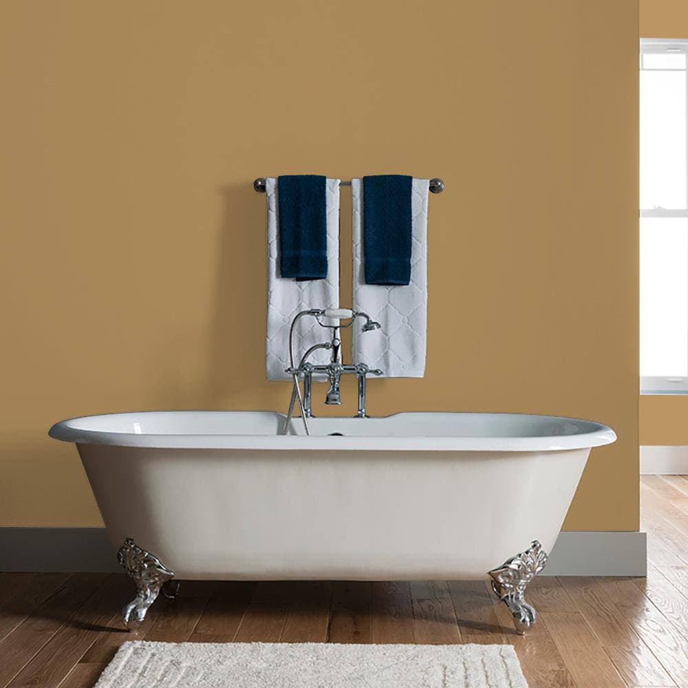 Glidden 8 oz. PPG1095-6 Chicory Satin Interior Paint Sample (4)