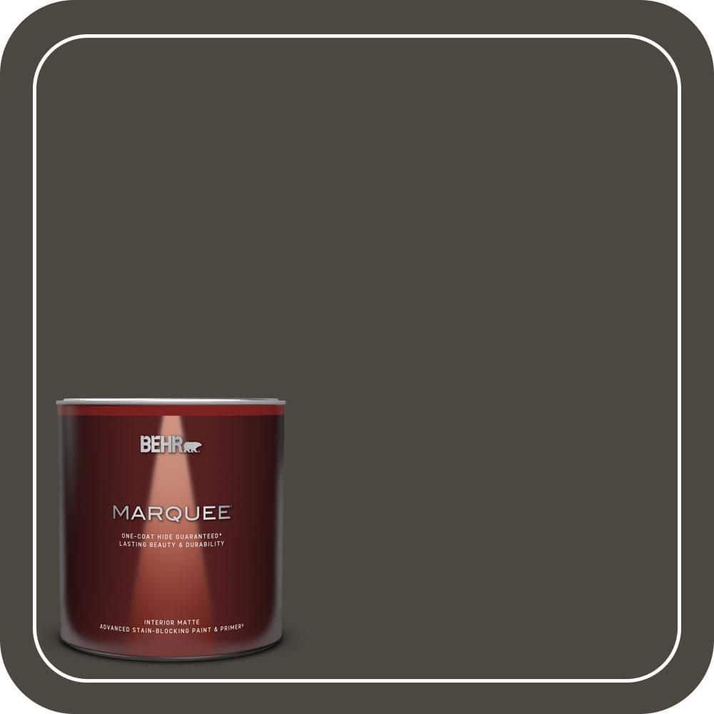 BEHR MARQUEE 1 qt. #T18-11 Unplugged Matte Interior Paint & Primer