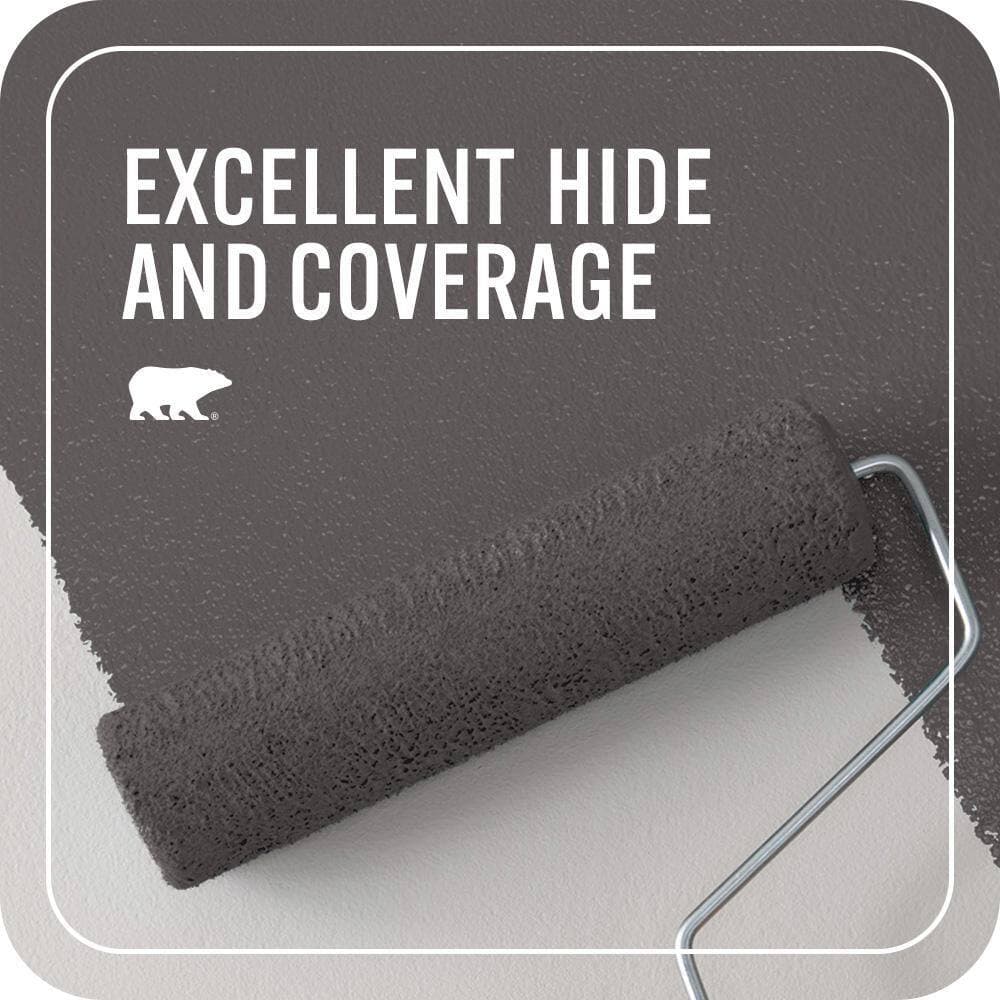 BEHR PREMIUM PLUS 8 oz. #T14-10 Coffee Bar Eggshell Enamel Interior Paint & Primer Color Sample (4)