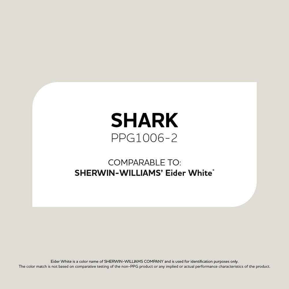 Glidden Ultra-Hide 1 gal. PPG1006-2 Shark Satin Interior Paint (3)
