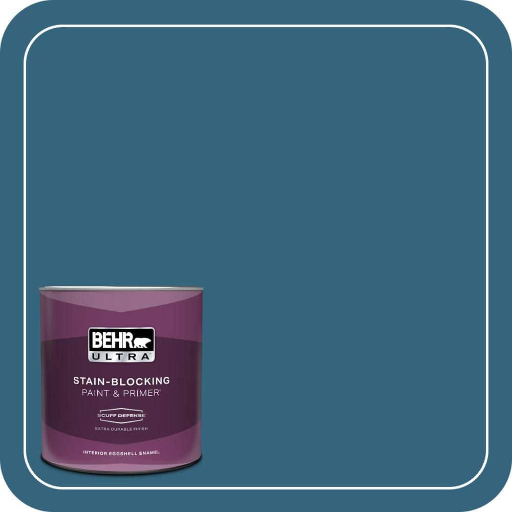 BEHR ULTRA 1 qt. #550D-7 Southern Evening Extra Durable Eggshell Enamel Interior Paint & Primer