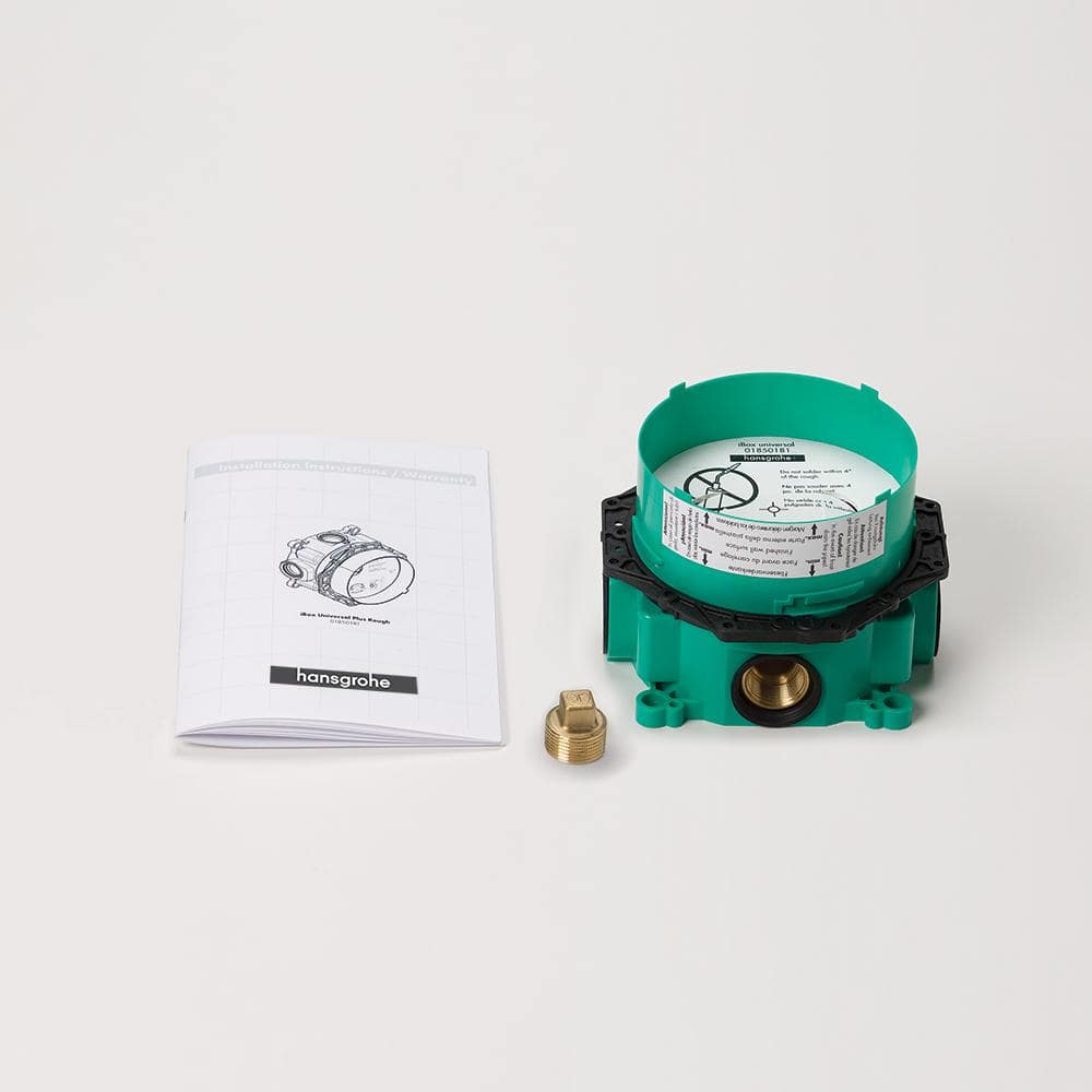 Hansgrohe 3/4 in. iBox Universal Plus Rough with Service Stop (2)