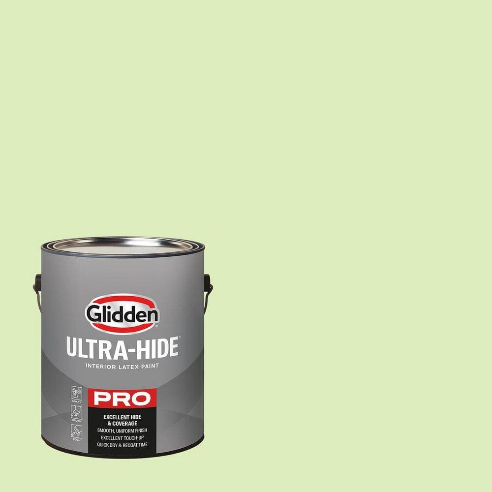 Glidden Ultra-Hide 1 gal. PPG1221-3 Mellow Mint Eggshell Interior Paint