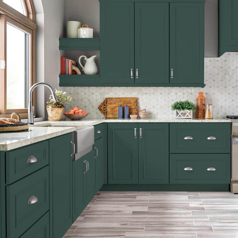 BEHR PREMIUM #HDC-CL-21A Enamel Interior/Exterior Cabinet, Door & Trim Paint (4)