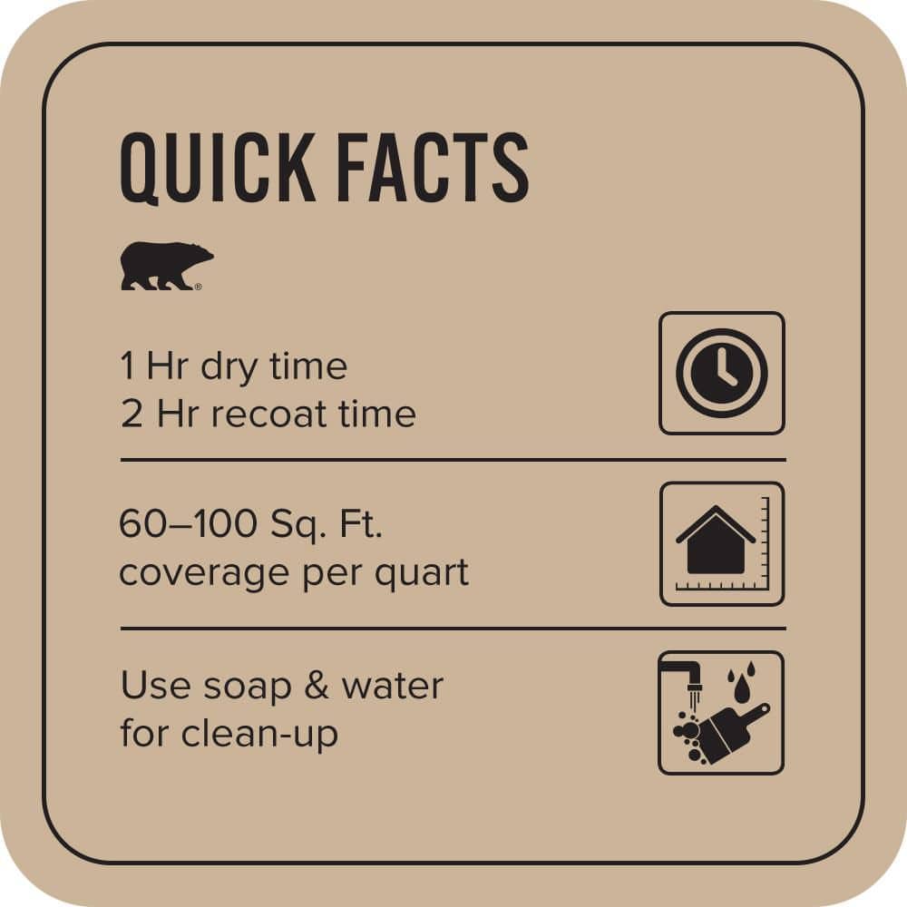 BEHR PREMIUM PLUS 1 qt. #T17-03 Sepia Filter Flat EcoMix Plant-Based Interior Paint & Primer (3)