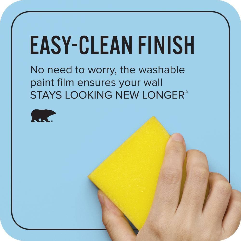BEHR ULTRA 1 qt. #P500-3 Spa Blue Extra Durable Flat Interior Paint & Primer (4)