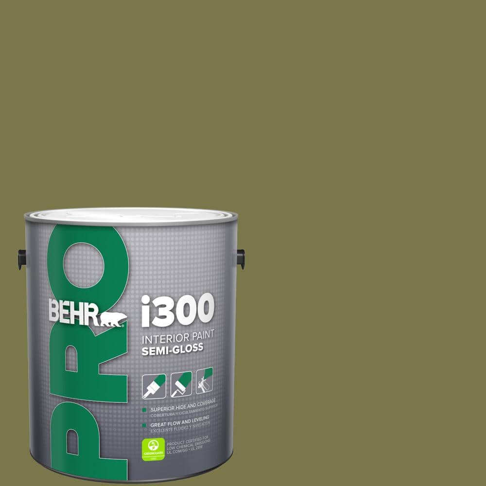 BEHR PRO 1 gal. #S340-7A Garnish Semi-Gloss Interior Paint