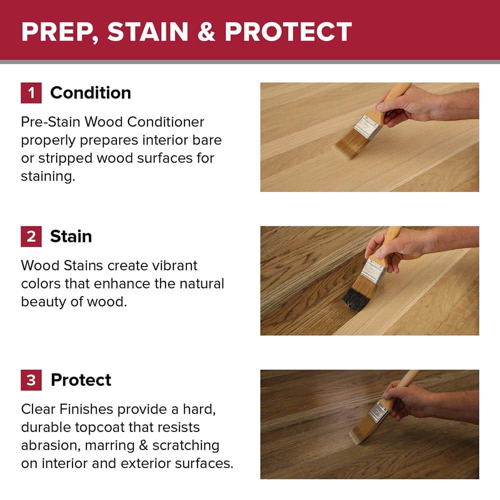 BEHR PREMIUM #TIS-102 Transparent Oil-Based Penetrating Interior Wood Stain (3)